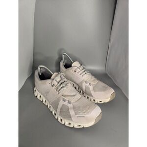 On Cloud 5 Womens Shoes Size 8.5 Light Pink Rose Speed‎ Lacing Sneakers